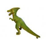 Dinosaurus na batérie, svetlo + zvuk - zelený